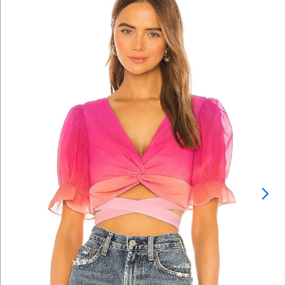 Lovers & Friends Betty Top in Sunrise NWOT size M